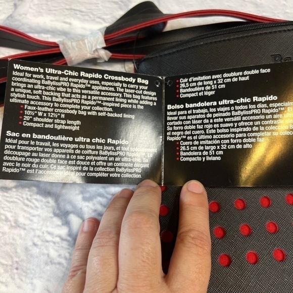 BabylissPRO crossbody bag - Picture 6 of 7